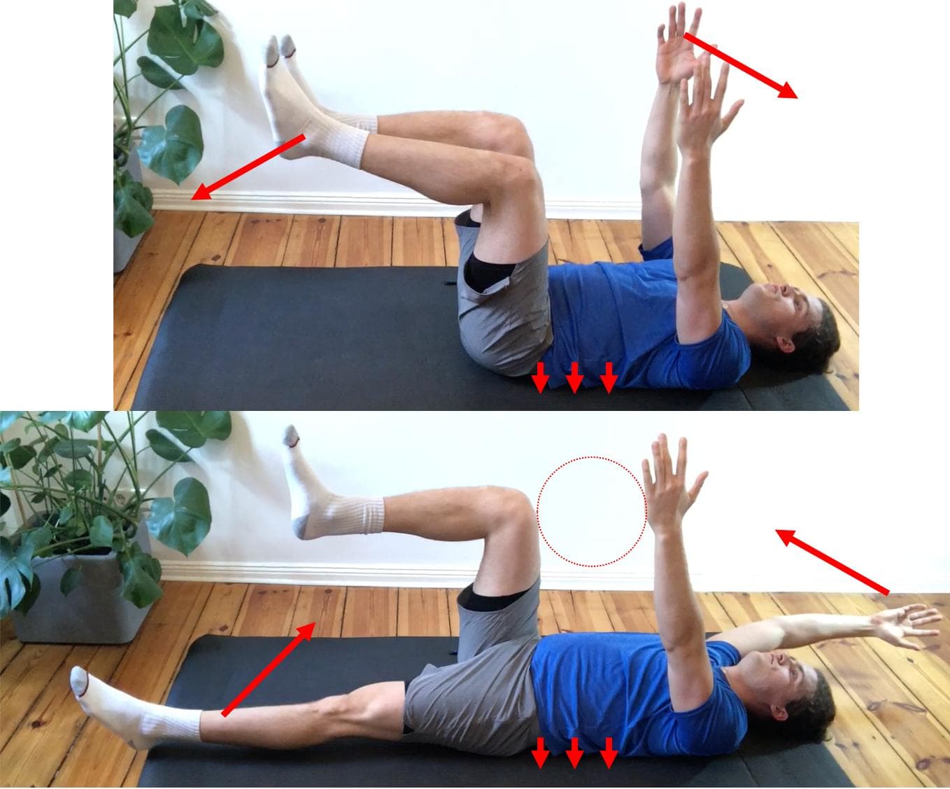 Giai đoạn II — Abdominal brace nâng cao